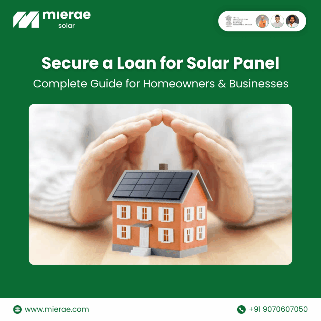 loan for solar panel in india