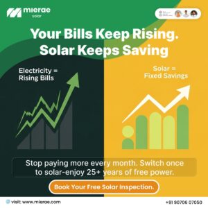 Solar panels shining under the sun representing clean and renewable energy benefits