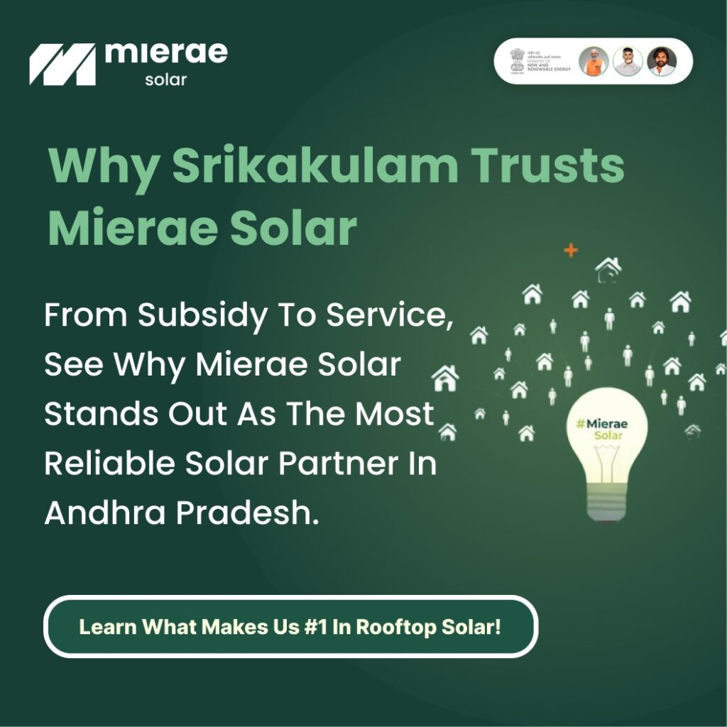 why srikakulam trusts Mierae Solar