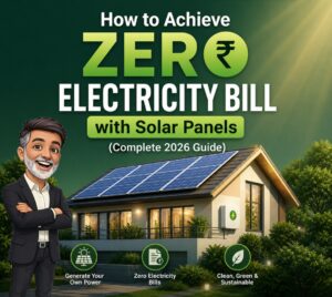 zero electricity bill with solar