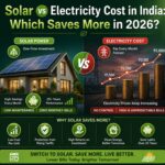 Solar vs Electricity Cost in India Which Saves More in 2026
