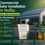 commercial solar installation India