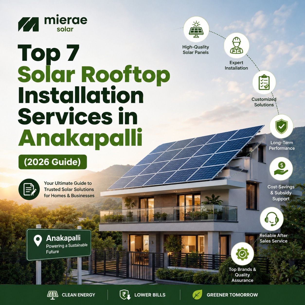 Solar Rooftop Installation Services in Anakapalli