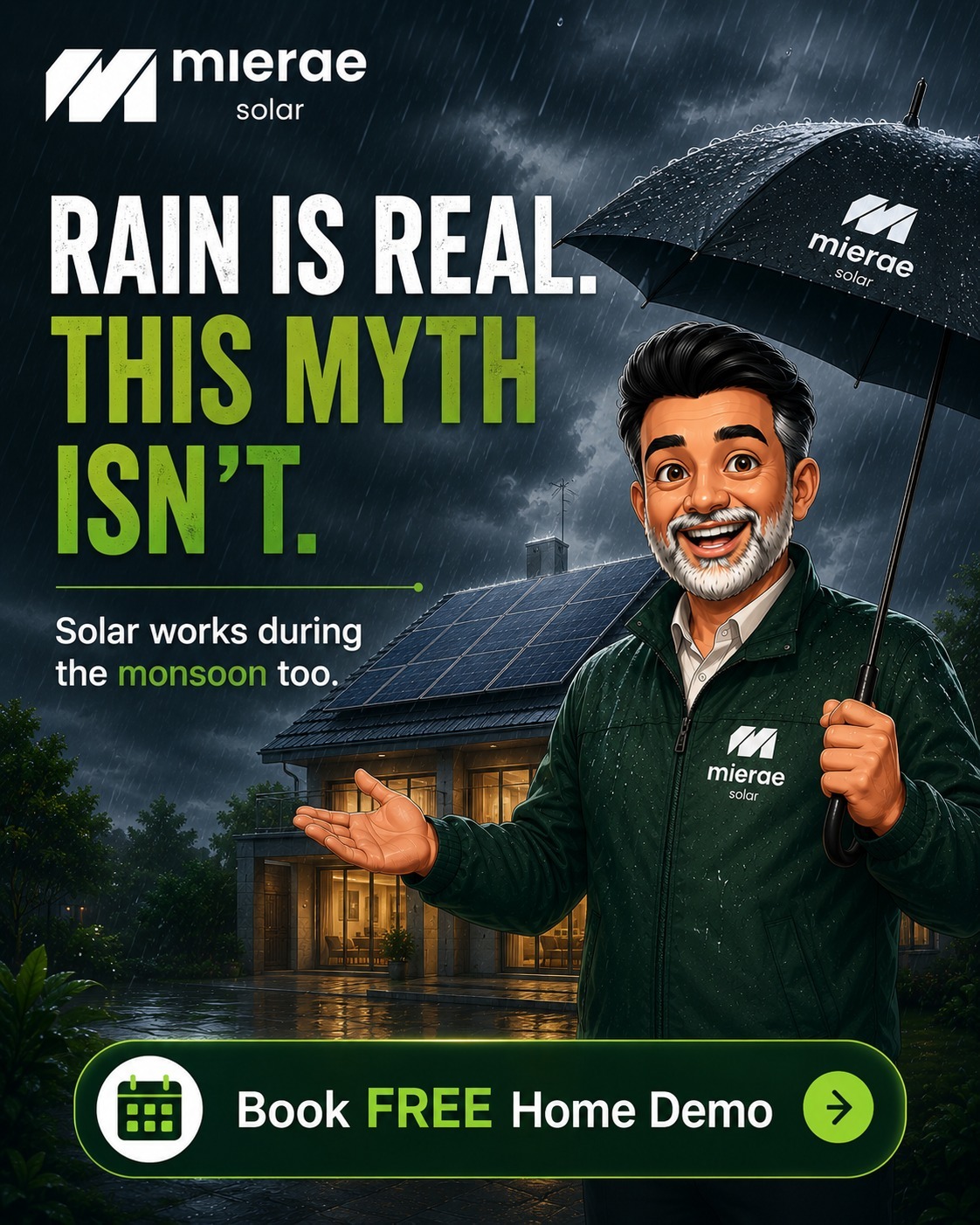 Solar Panels Work in Monsoon & Coastal Areas