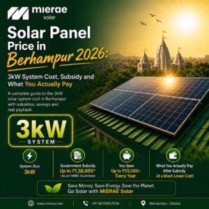 Solar Panel Price in Berhampur