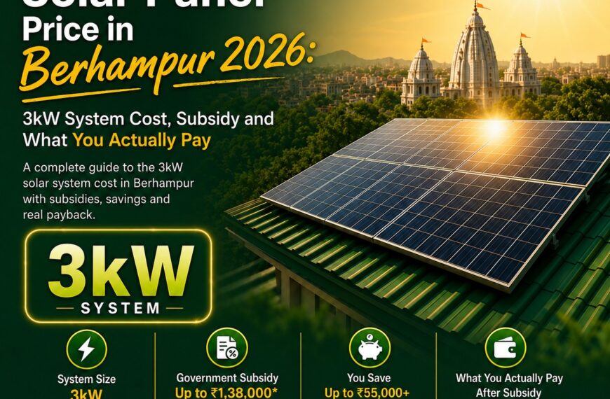 Solar Panel Price in Berhampur