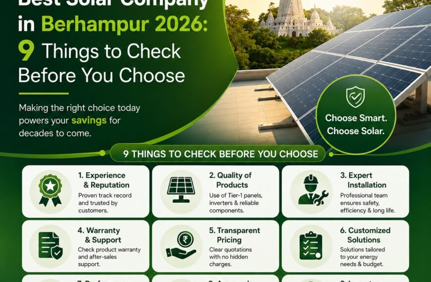 best solar company in Berhampur